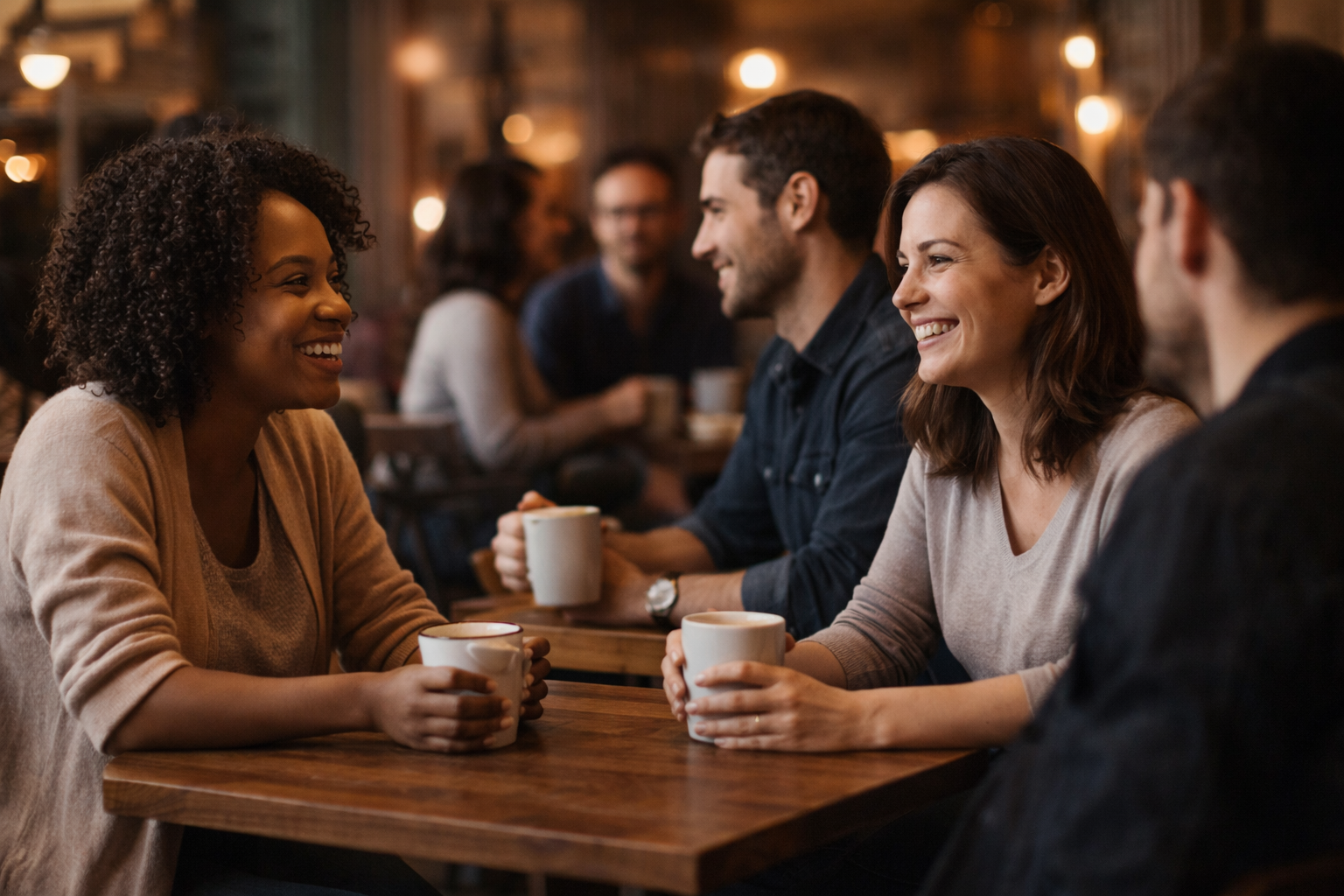 Coffee and chat outing