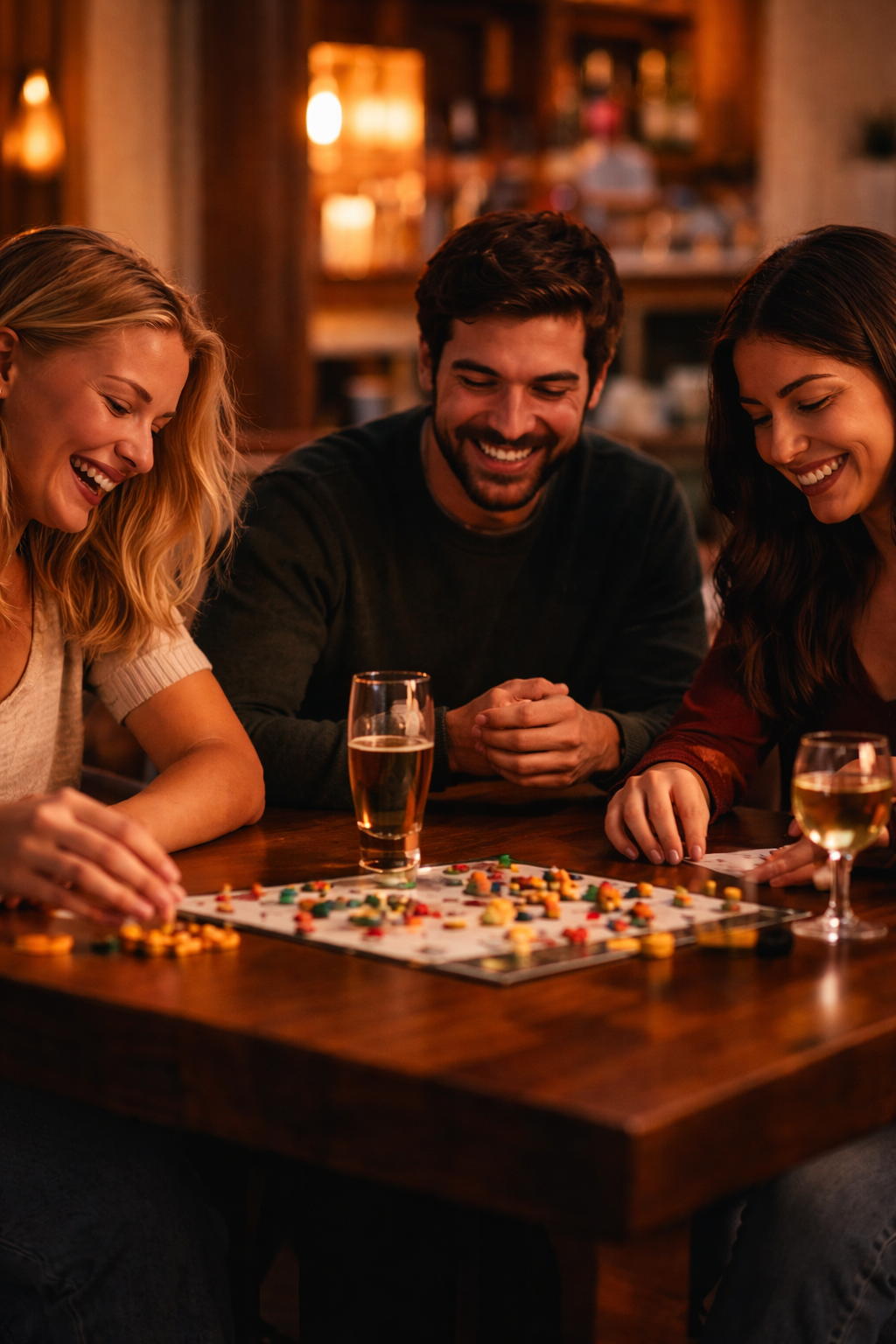 Drinks and board games outing