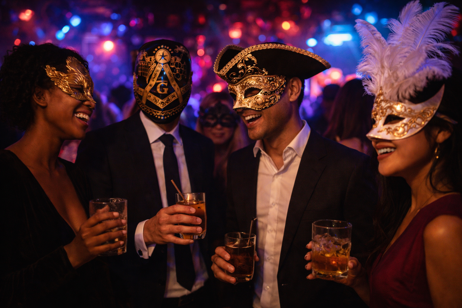 Large social gathering